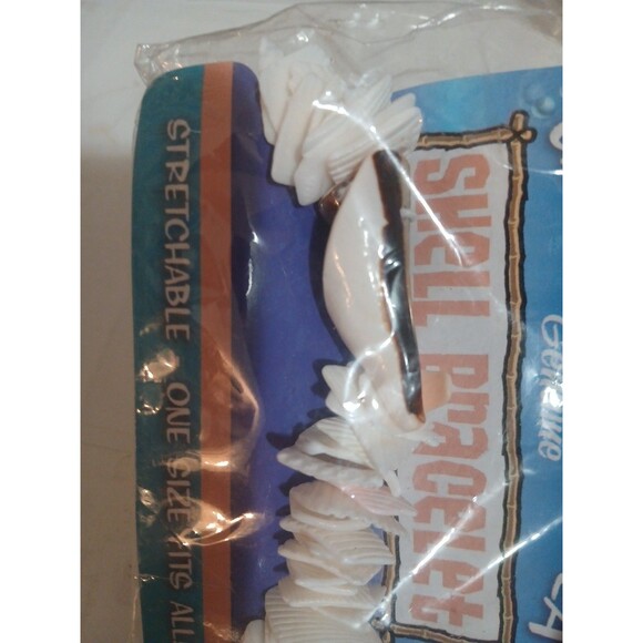 Under The Sea Genuine  Shell Bracelet  Stretches - Picture 3 of 3